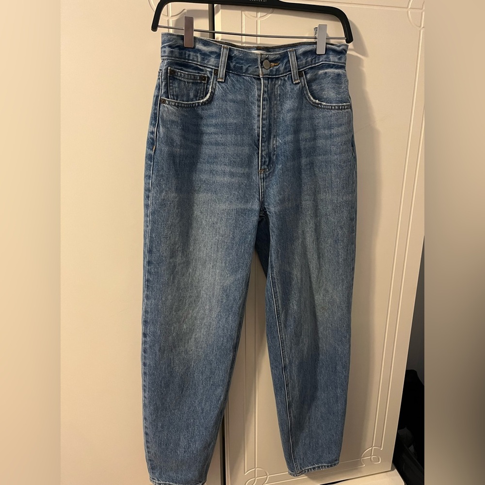 Denim Forum High Rise Light Blue Jeans - Picture 2 of 4